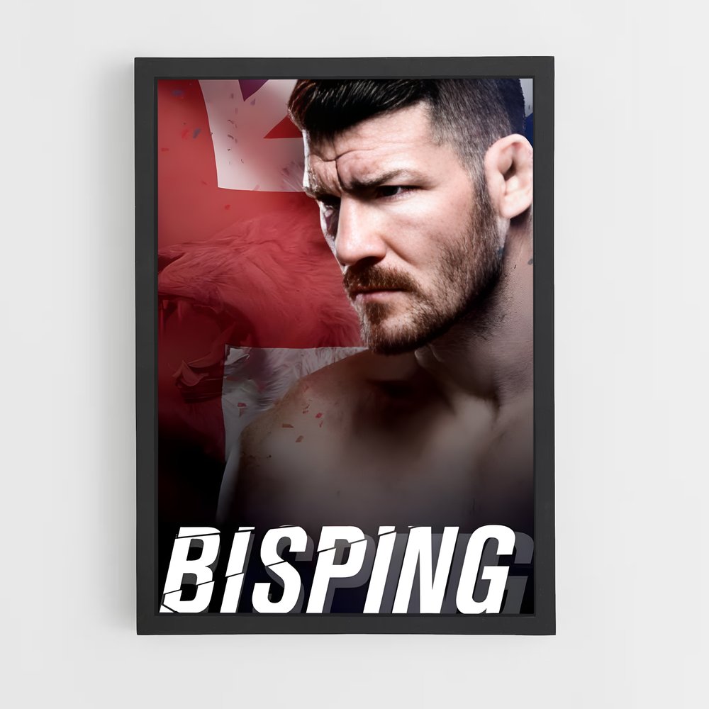 Poster Fight Night: Bisping vs. Legend – affiche MMA (vue 2)
